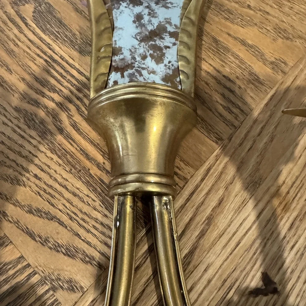 Vintage Brass Wall Sconces